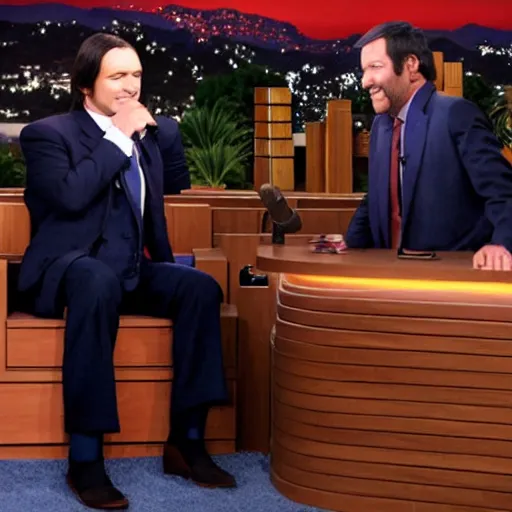 Prompt: John Marston on the Tonight Show with Jonny Carson