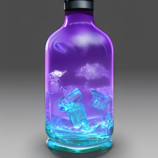 Prompt: mana potion,realistic and beautiful,artstation