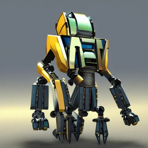 Image similar to kylie jenner as a bionicle 3 d