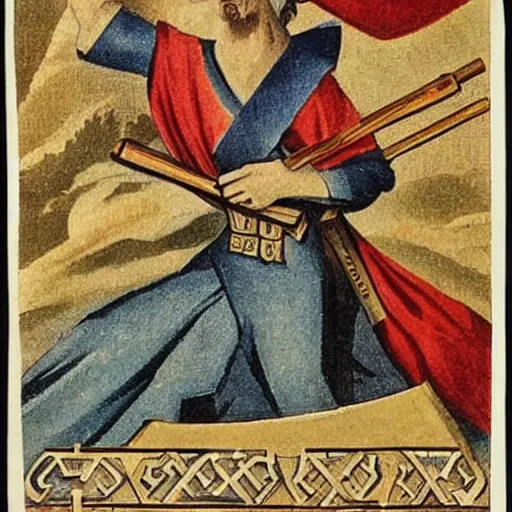 Image similar to Propaganda for Greece from the 1800's.