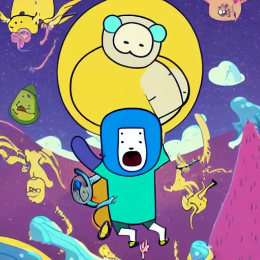 Prompt: adventure time show