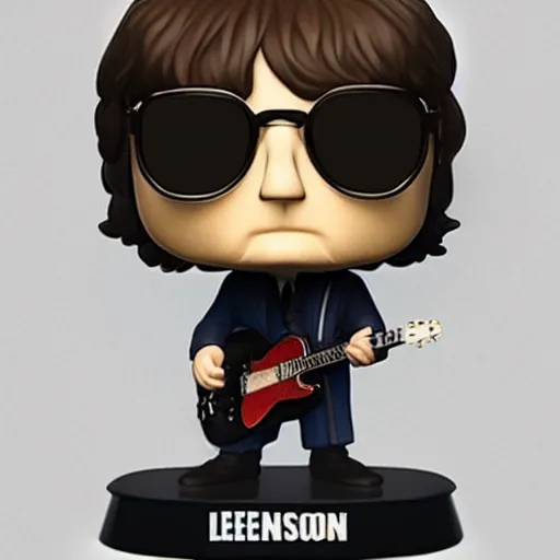 Prompt: john Lennon as a funko pop head, HD, high resolution, hyper realistic, 4k, intricate detail