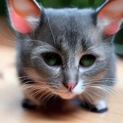 Image similar to cute mouswe - cat hybrid