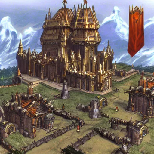 Prompt: ultima online concept art