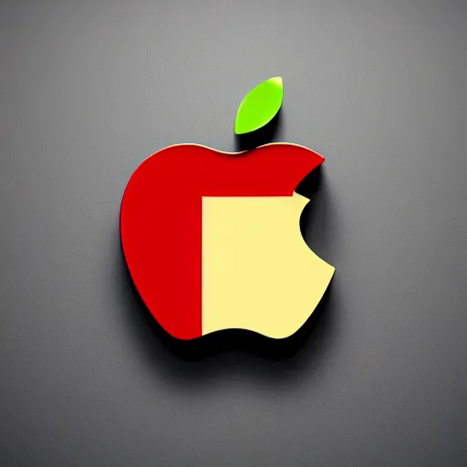 Prompt: Corporate logo for apple