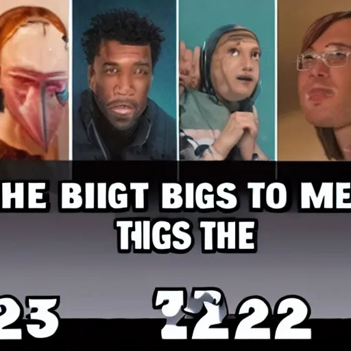 Image similar to The biggest meme of 2023, no text