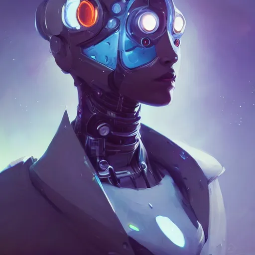 Prompt: a portrait of a beautiful cybernetic spy, cyberpunk concept art by pete mohrbacher and wlop and artgerm and josan gonzales, digital art, highly detailed, intricate, sci-fi, sharp focus, Trending on Artstation HQ, deviantart, unreal engine 5, 4K UHD image