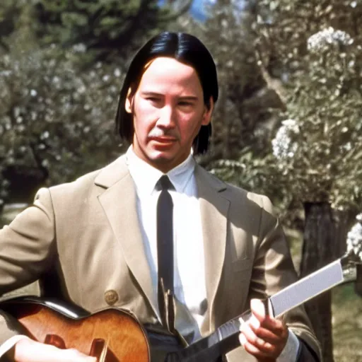 Image similar to keanu reeves in the sound of music 1 9 6 5