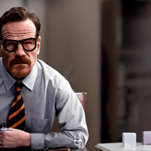 Image similar to Bryan Cranston as Gordon Freeman in H.E.V., still from a film