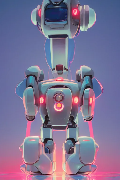 Image similar to metabots medabots medarotto medarot robot minimalist comics helmet mask neon cybereye, behance hd by jesper ejsing, by rhads, makoto shinkai and lois van baarle, ilya kuvshinov, rossdraws global illumination ray tracing hdr radiating a glowing aura