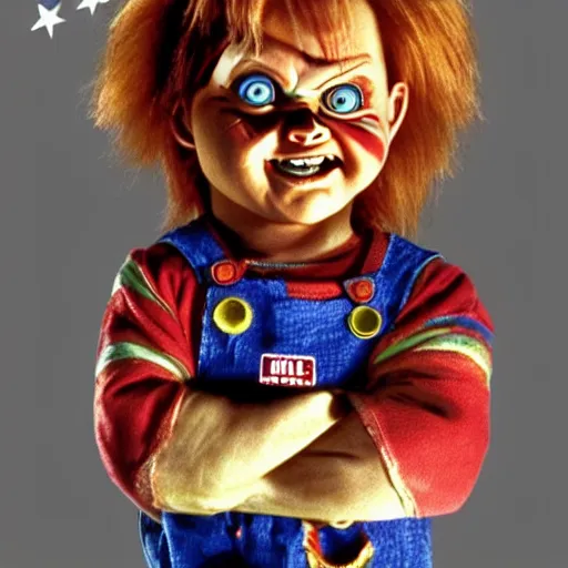 Image similar to Chucky from the movie Child's Play