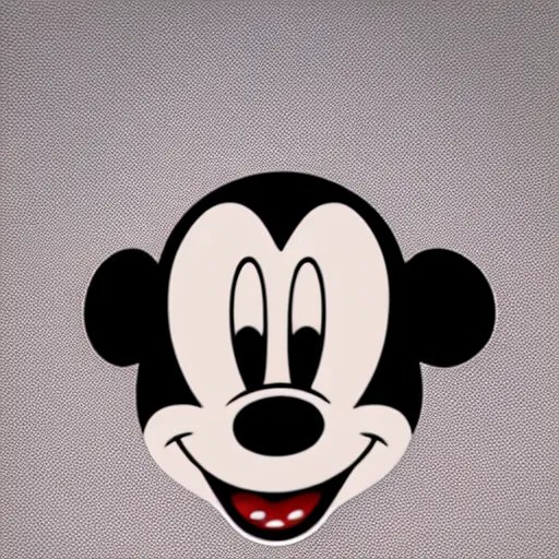 Image similar to Mugshot of Mickey Mouse, Ultra HD, 8k, Rendered in Blender, Ultra Realistic