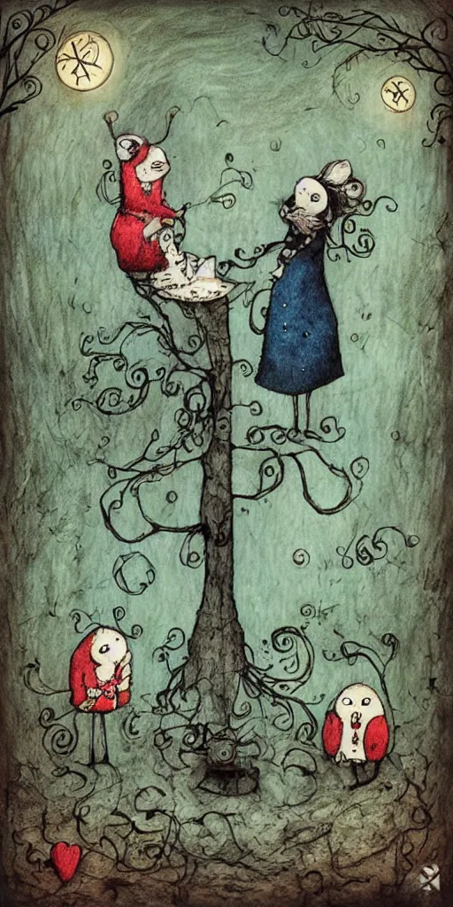 Prompt: mother's day by alexander jansson
