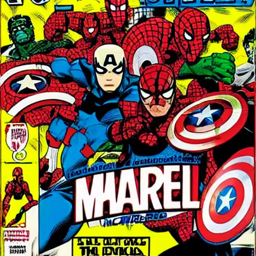 Image similar to marvel comic cover