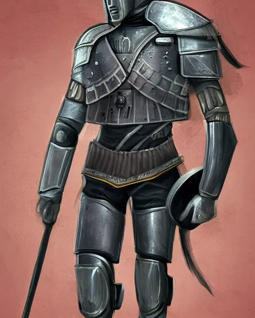 Image similar to Futuristic roman legionnaire, sci-fi, male, concep art