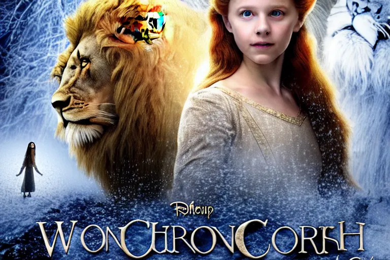 Image similar to lion witch and wardrobe, chronicles of narnia