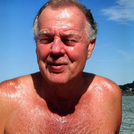 Prompt: rub it on my lips bill