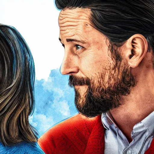 Image similar to tv show this is us ( 2 0 1 6 ), digital art