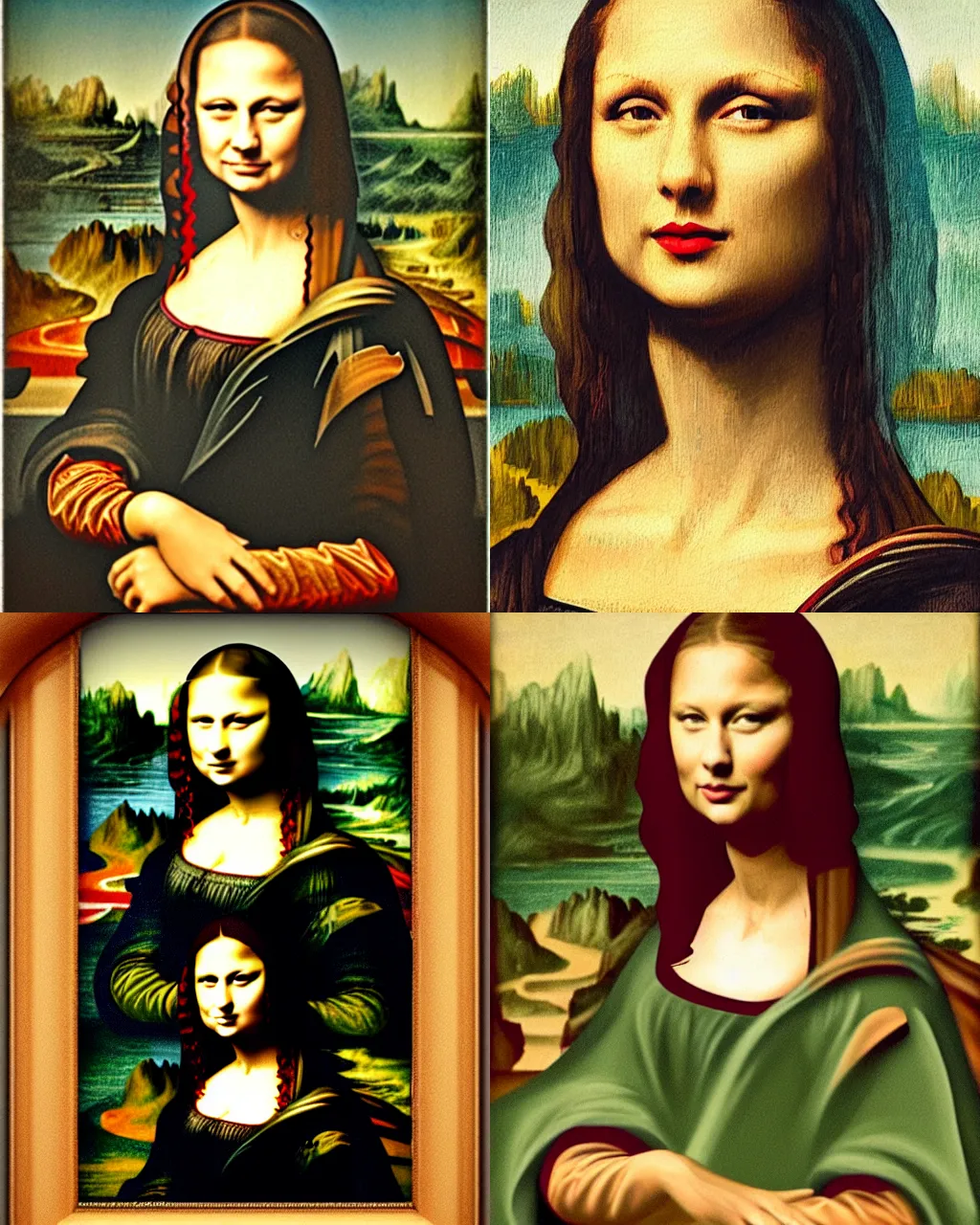 Prompt: taylor swift in the style of the mona lisa