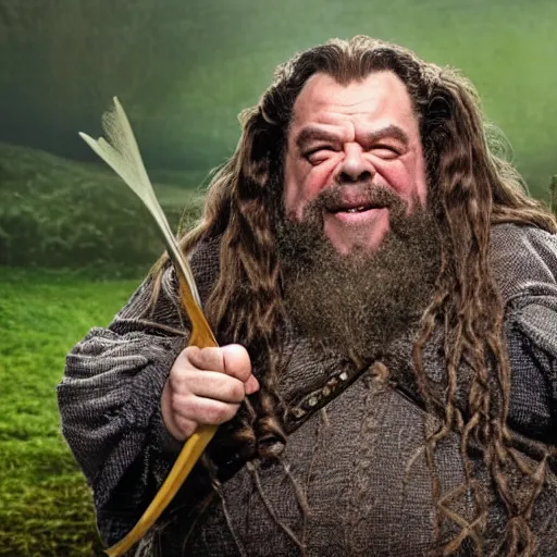 Image similar to Warwick Davis as Hagrid