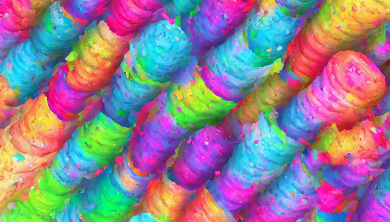 Prompt: colorful ice cream cones!!!!!!!!!!!!!!!!!!!!!!!!!!! in a beautiful cosmic dreamscape, digital art, concept art, detailed, lovely colors, art station 3 d, 4 k beautiful