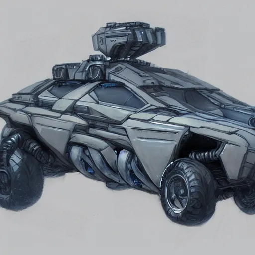 Image similar to concept art prometheus halo vehicles