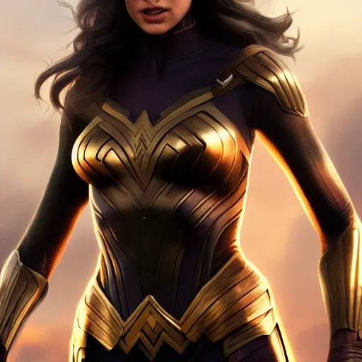 Image similar to Gal Gadot is Thanos, hyperdetailed, artstation, cgsociety, 8k