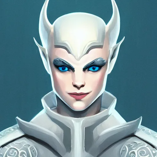 Prompt: face icon stylized minimalist, handsome snow elf with albino skin, ornate silver armour, androgynous cape, moonlight snow, loftis, cory behance hd by jesper ejsing, by rhads, makoto shinkai and lois van baarle, ilya kuvshinov, rossdraws global illumination