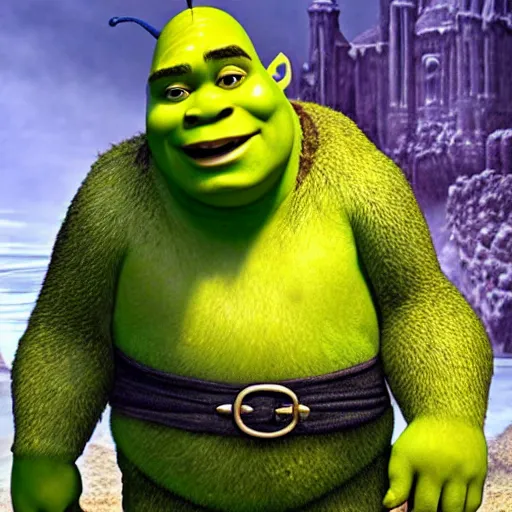 Image similar to shrek wish good morning