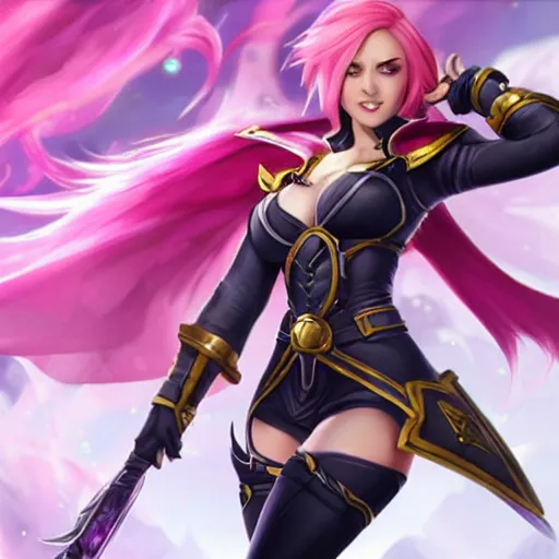 Prompt: vi from league of legends