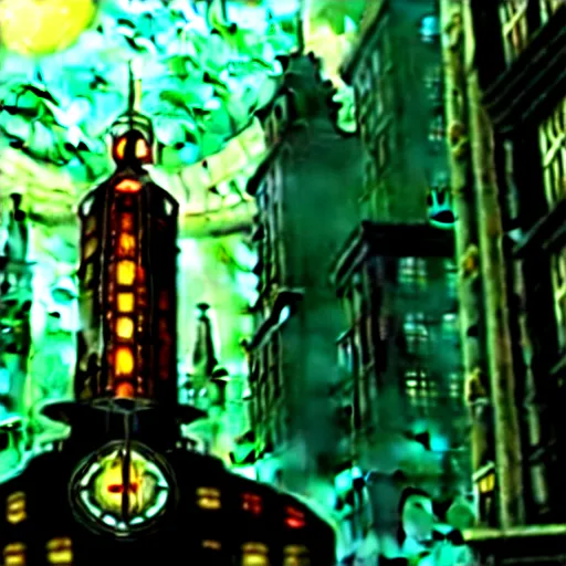 Image similar to the city of rapture bioshock