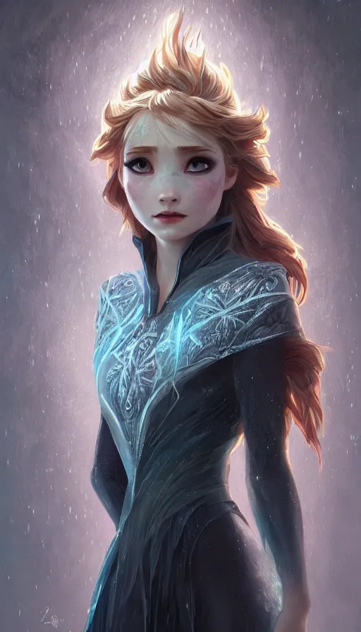 Prompt: frozen, fame of thrones, lord of daggers, neon, fibonacci, sweat drops, intricate fashion clothing, insane, intricate, highly detailed, digital painting, artstation, concept art, smooth, sharp focus, illustration, Unreal Engine 5, 8K, art by artgerm and greg rutkowski and alphonse mucha
