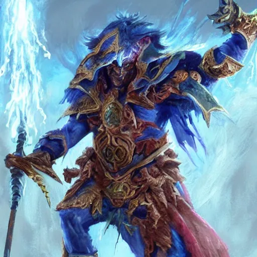 Image similar to A highly detailed oil painting concept art of a sorcerer casting an acid splash spell against a fighter wielding a greatsword, highly detailed concept art.