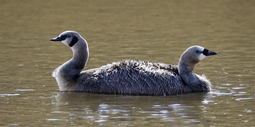 Prompt: canada goose