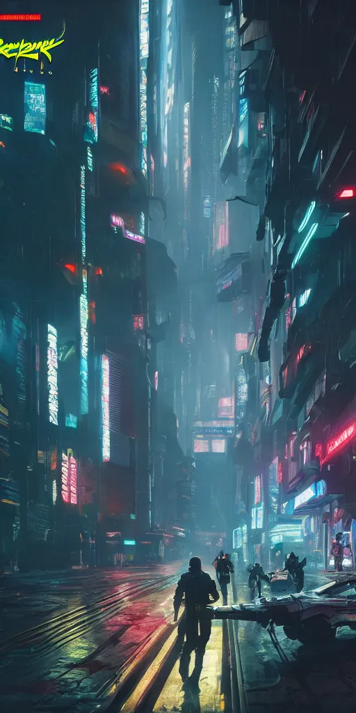 Image similar to cyberpunk 2 0 7 7, blade runner, artstation contest winner. cinematic paint