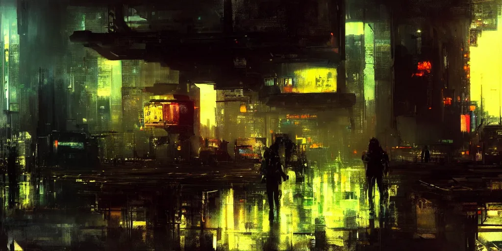 Image similar to cyberpunk jeremy mann