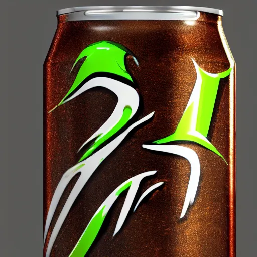 Image similar to new design aluminum can monster energy, elegant, ornate, octane render, style by Artgem, cinematic light, harmony, ultra quality