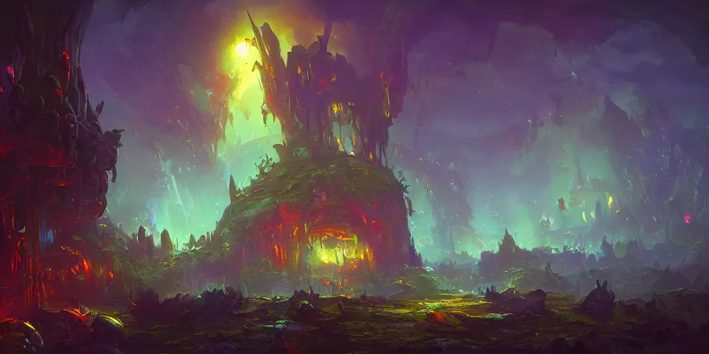 Image similar to fantasy world portal by Paul Lehr dramatic lighting, cinematic establishing shot, extremely high detail, photorealistic, cinematic lighting