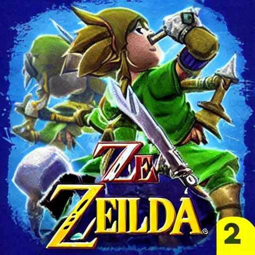 The Legend of Zelda: Ocarina of Time Wii Box Art Cover by Eggboy'13