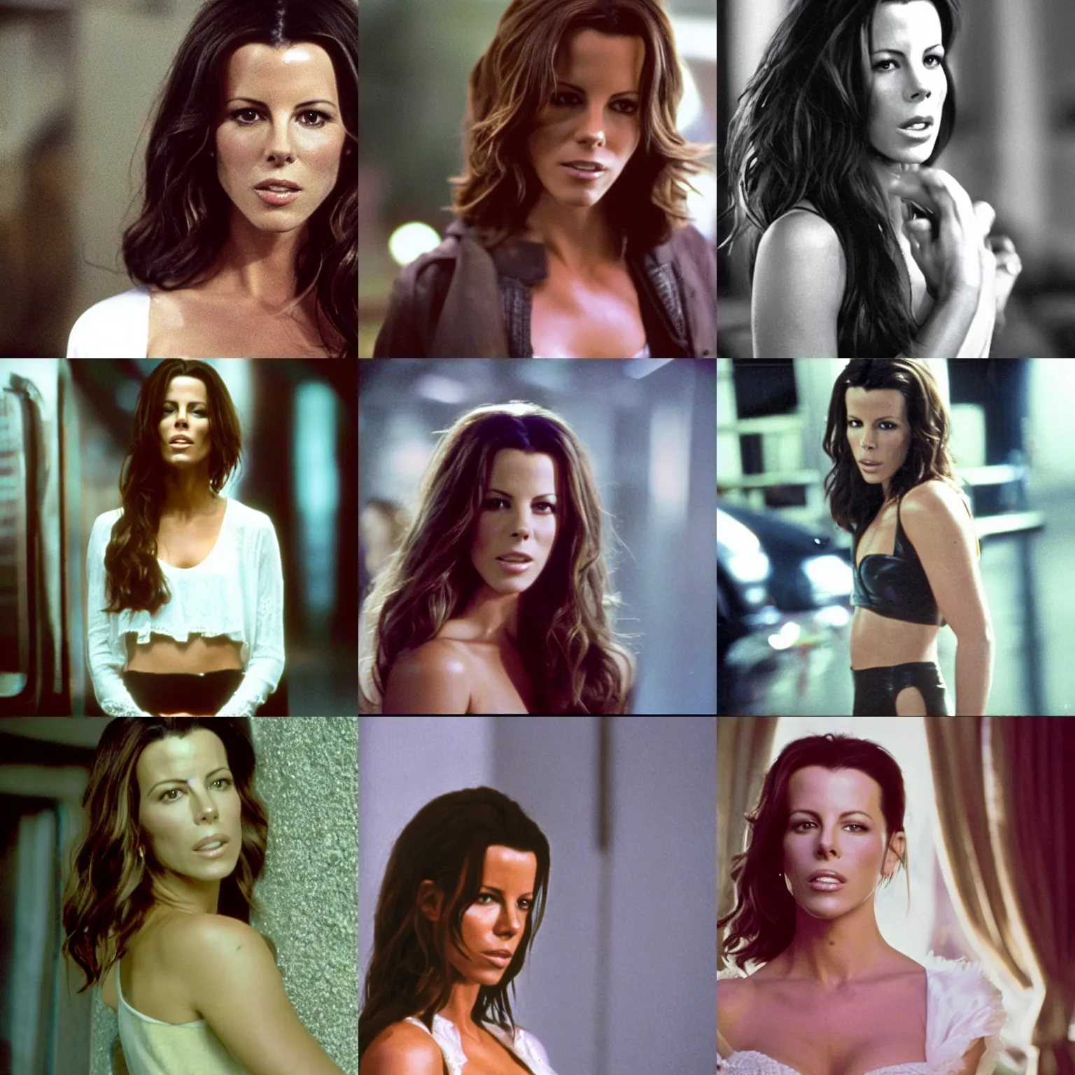 Prompt: 35MM movie still of Kate Beckinsale