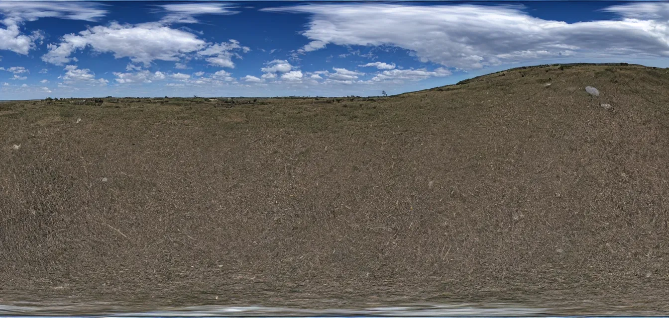 Image similar to equirectangular photograph of sky