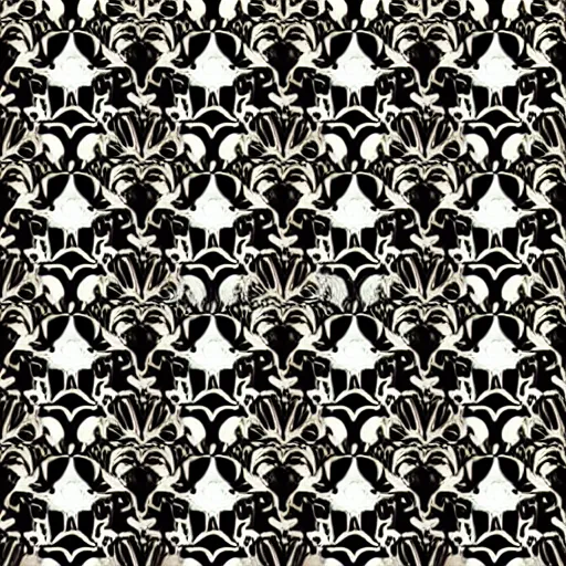 Prompt: seamless damask pattern, elegant classic texture, luxury royal, victorian, baroque elements, suitable for fabric, textile, wallpaper, floral vector background, stock illustration, symmetrical