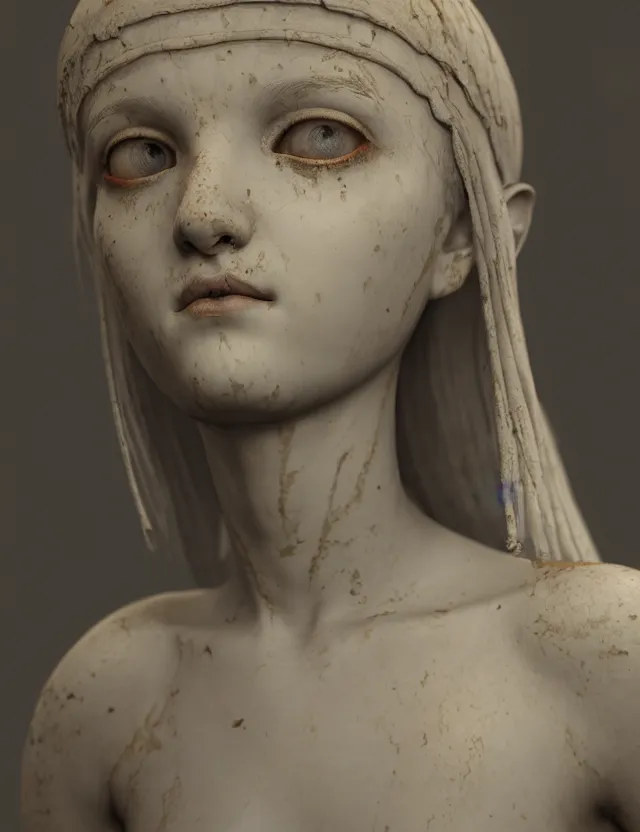 Prompt: slender girl - greek antique, wonderful eyes, 8 k uhd, unreal engine, octane rendering in the artistic style of finnian mcmanus, john park and greg rutkowski