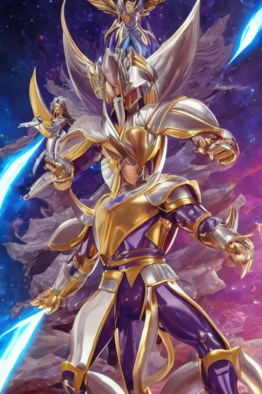 Image similar to 2 0 2 2 knights of the zodiac saint seiya battle for sanctuary hero suit armor comics mask minimalist verytoon nautiljon animes toei animation namco bandai, art by artgerm and greg rutkowski and magali villeneuve