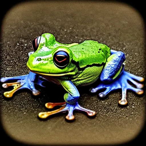 Image similar to “ frog, realistic, 8 k, ”