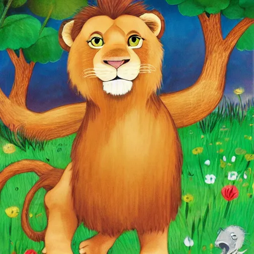 Image similar to a lion by julia donaldson