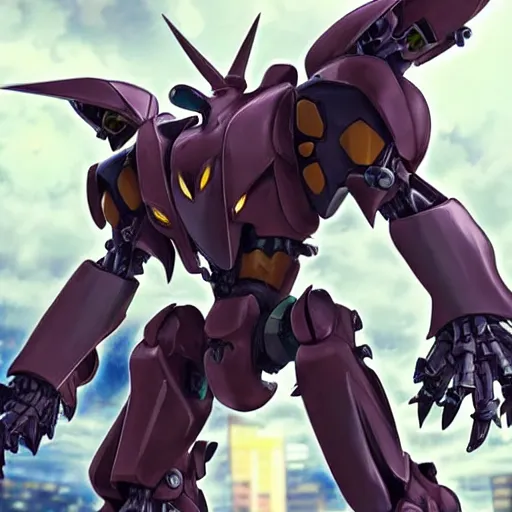 Image similar to digimon mecha, mecha suit, Murata Yasushi Nirasawa Style, beautiful aesthetic, photorealistic, volumetric lighting, hyperrealistic, octane render, HDR, Production IG Studios Anime Style