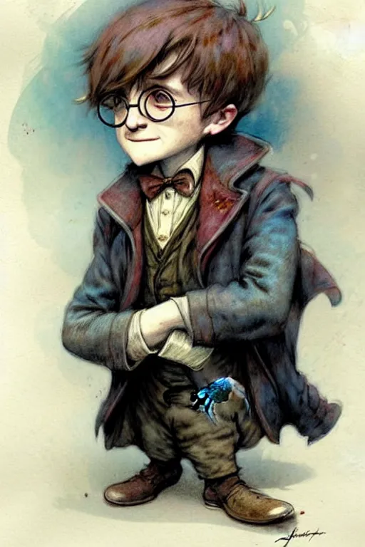 Prompt: ( ( ( ( ( 1 9 5 0 s harry potter student. muted colors. ) ) ) ) ) by jean - baptiste monge!!!!!!!!!!!!!!!!!!!!!!!!!!!