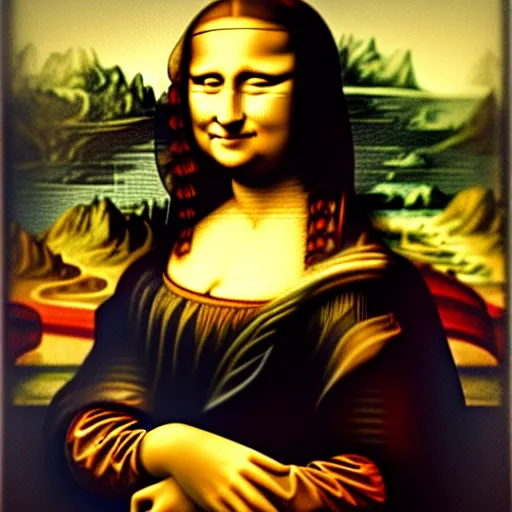 Image similar to the mona lisa