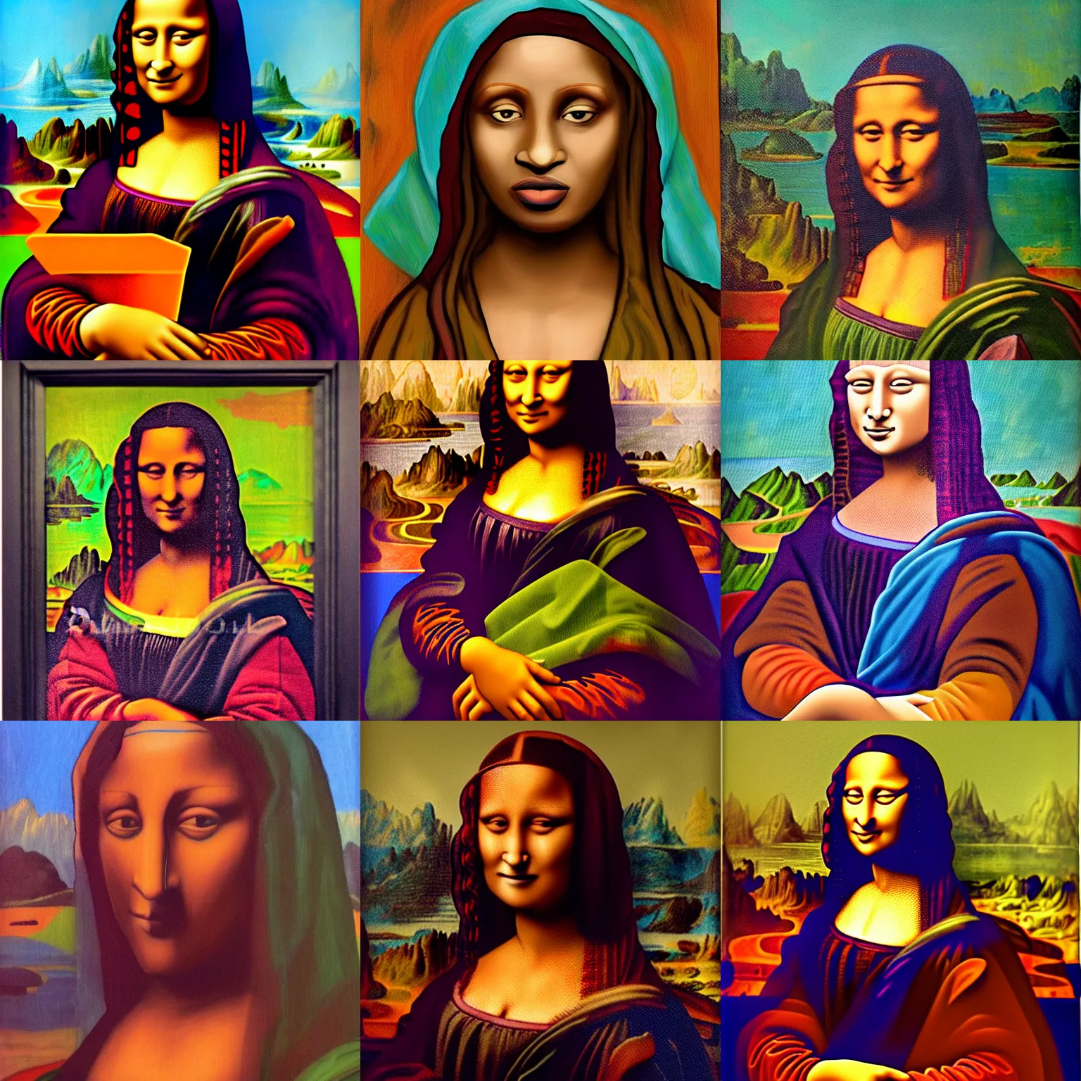 Prompt: abiodun olaku mona lisa by abiodun olaku mona!! lisa by abiodun olaku